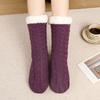 Floor Socks, Home Socks, Sleep Socks, Christmas Socks, Socks, Breathable, Warm Socks, Women's, Plush Mid Tube Socks