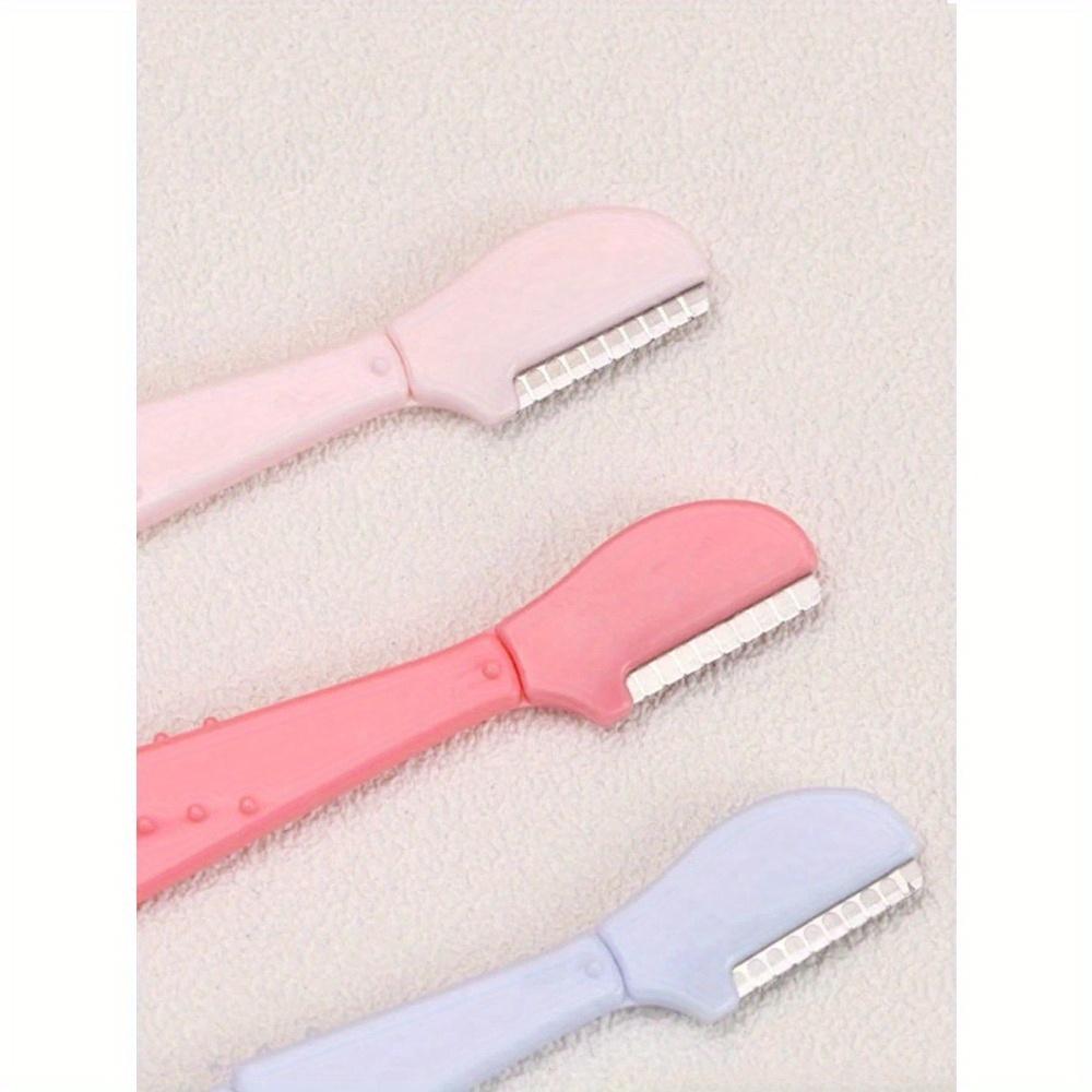 Straight Tip Eyebrow Trimmer Beauty Tools For Beginners, Anti-Scratch Eyebrow Razor, Hair Products And Accessories For Barber Salon Beauty