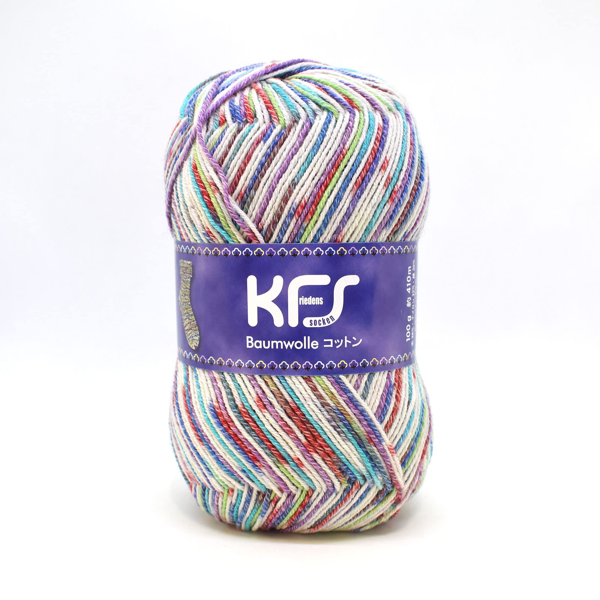 

Opal Original Cotton Sock Cotton Power Stone Yarn, 4-ply, Blend, KFS245,