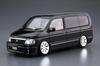 Aoshima Bunka Kyozai The Tuned Car Series 48 Honda RF3 Step Wagon 2001 Plastic Model (AOSHIMA) 1/24 No. D.A.D