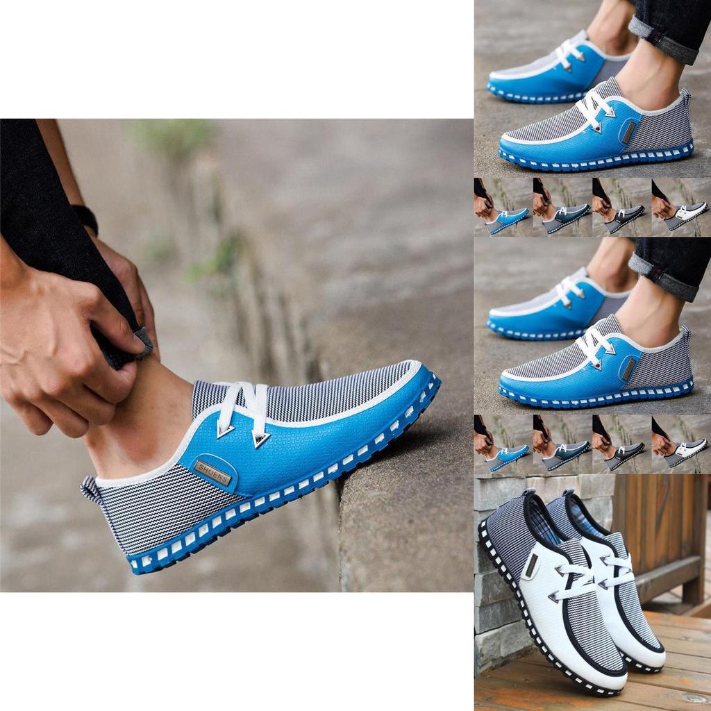 Stylish Men's Casual Canvas Shoes With Breathable Design And Versatile Fit