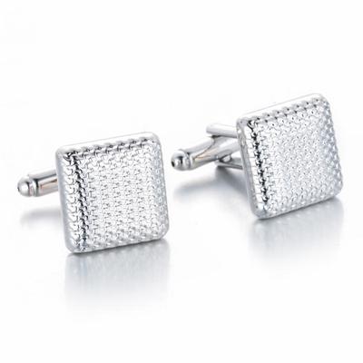 Premium French Shirt Cufflinks, Business Cuffs, Square Pattern Sleeves, Jewelry Cufflinks 10170
