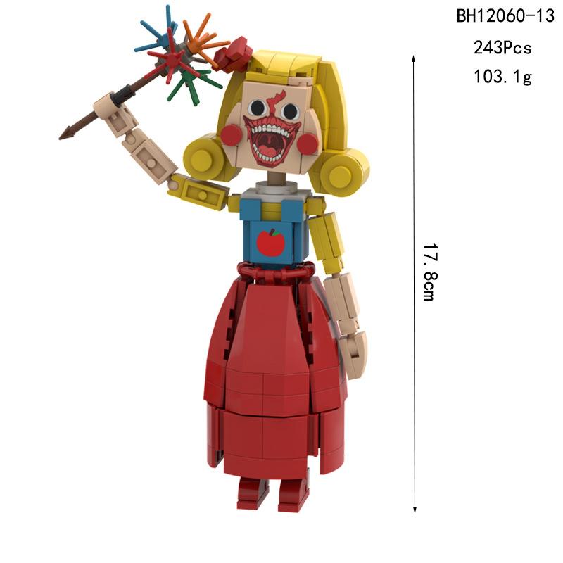 Poppy Playtime Nový hlavní obsazení Kapitola 5 Vzdělávací Montážní Mini Částice Stavebnice Figurky Stolní Ozdoba Sváteční Dárek