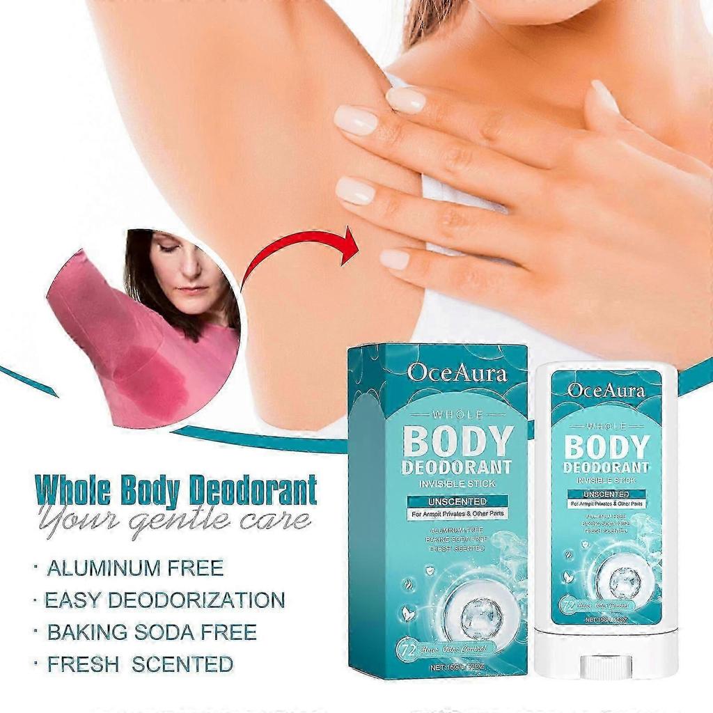 OceAura original body deodorant stick Body deodorant niche fragrance natural fresh long-lasting portable fragrance