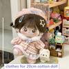 20Cm For Cotton Doll Plush Clothes Winter Outfit Lovely Doll Clothes Accessories For 20Cm Plush Cotton Doll Dress Up Diy Toys