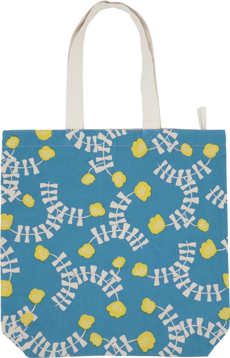 

Friends Hill A4 tote with zipper Turi Blue [VW-252-305]