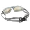 Swimming Goggles Fogproof HD Waterproof Silicone Wide View Swim Glasses for Adults Children Grey
