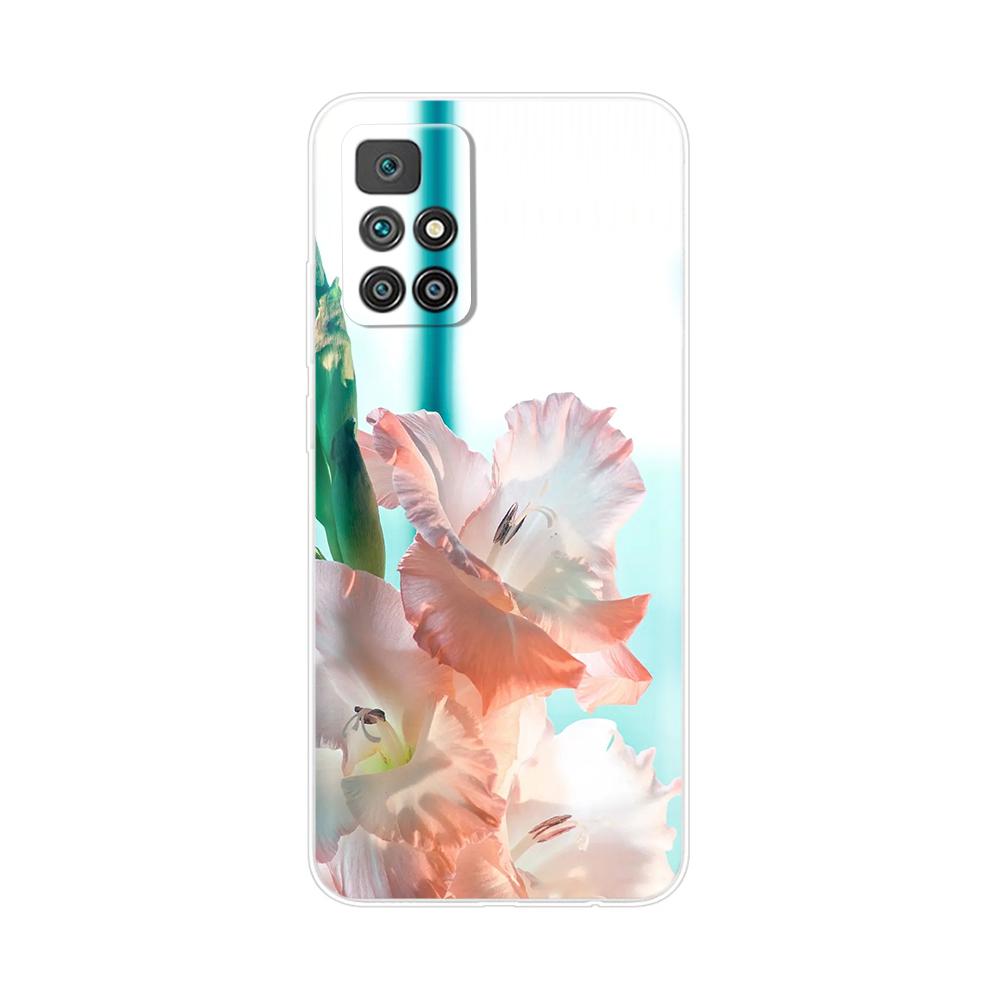 Cover For Xiaomi Redmi 10 Case For Redmi 10 2022 Coque Phone Case Silicone Bumper Shockproof Back Cover For Redmi 10 Fundas 6.5"