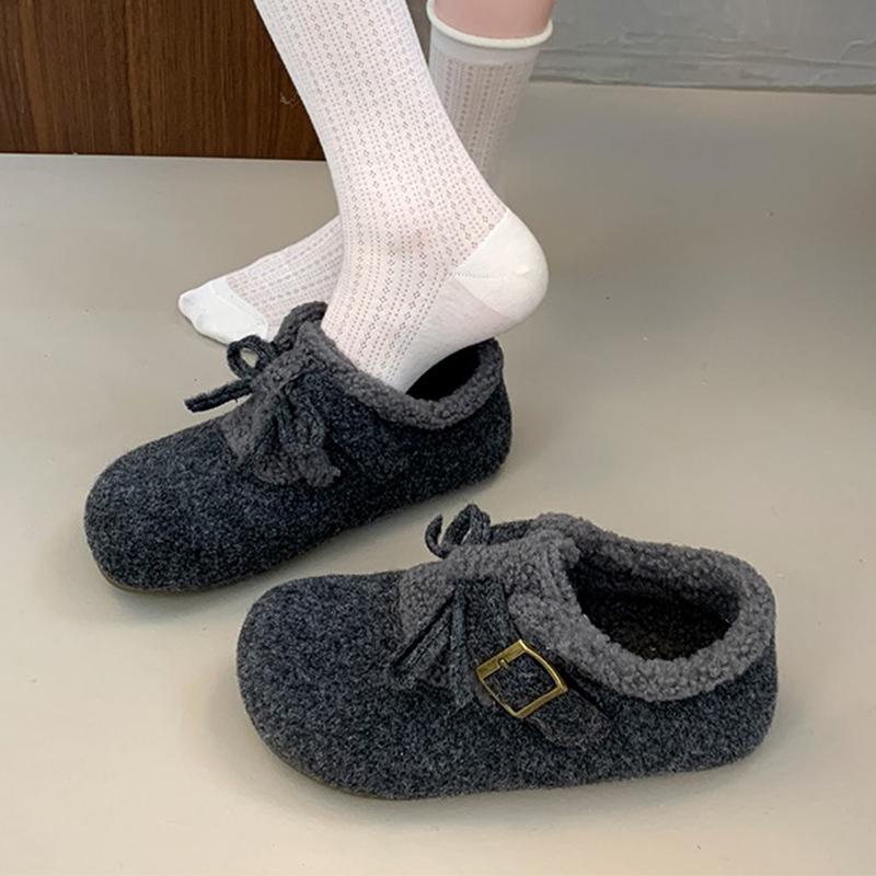 Fashion Flats Women Boots Short Plush Warm Shoes Woman Sneaker Winter 2025 New Casual Snow Boots Fashion Walking Sport Mjer Zapatillas