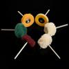 T-type Brush Set Wheel Polishers Tool with Stainless Steel For Rotary Drill Bit Handle