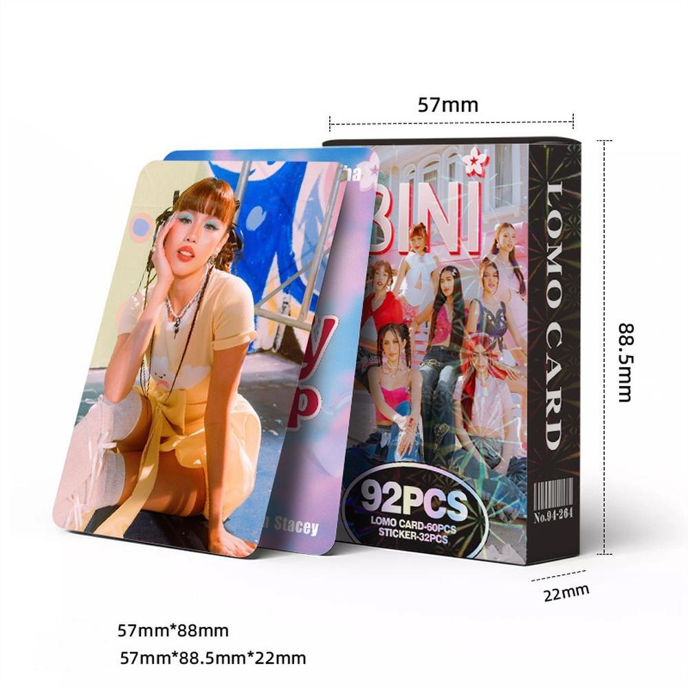92pcs/Set Greeting Card Double Sides Photocard Printing Collection For Fans Souvenir Decoration Celebration