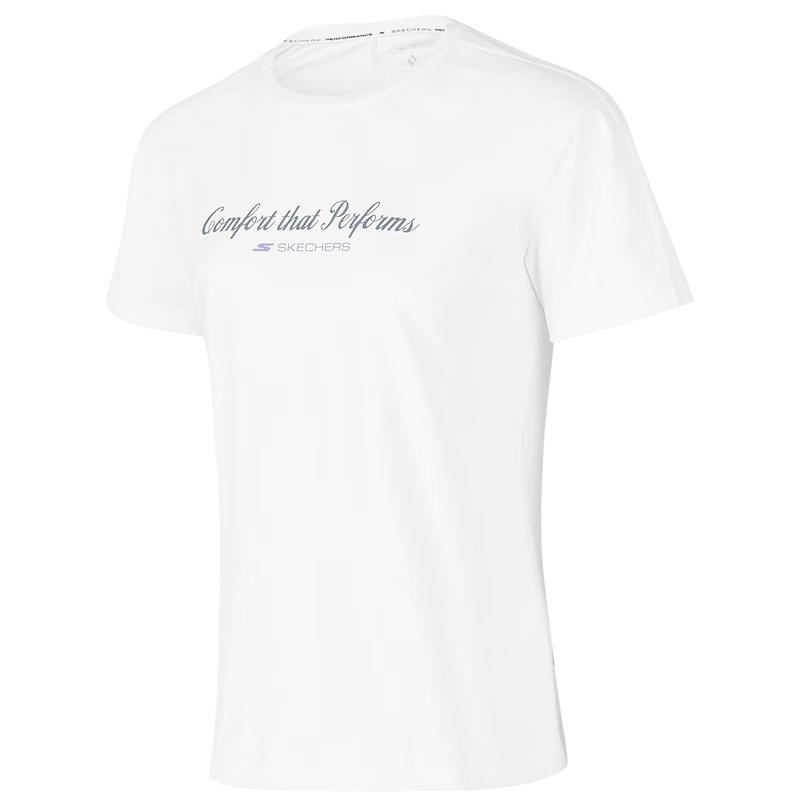 Skechers Women s Round Neck Short Sleeve Sport T-Shirt L