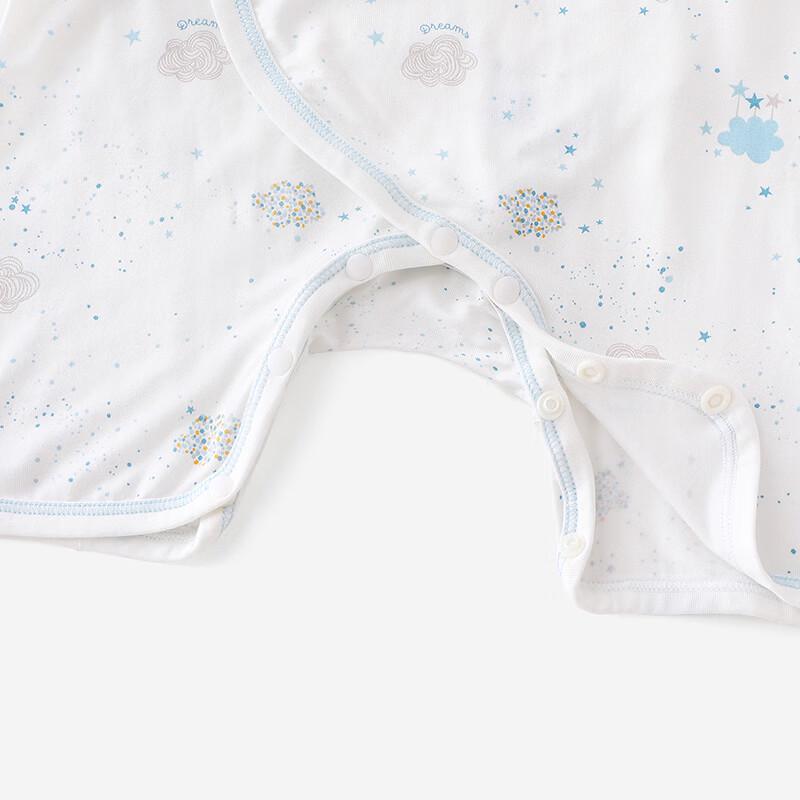 YEEHOO Baby Summer Short-Sleeve Romper Bodysuit