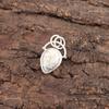 Dendritic Opal Gemstone Sterling Silver Sisters Gift Engagement Unique Pendant PP-56-29