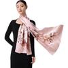 Shanghai Story Women's 100% Mulberry Silk Printed Scarf & Shawl