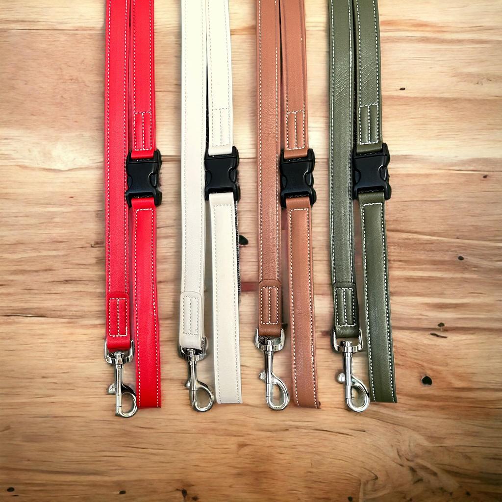 Beanspet Classic Dog Easy to Suitable for and Large Multifunctional Leash, Double-Layer Leather, Hold, Small, Medium, Dogs, Stylish, Popular,