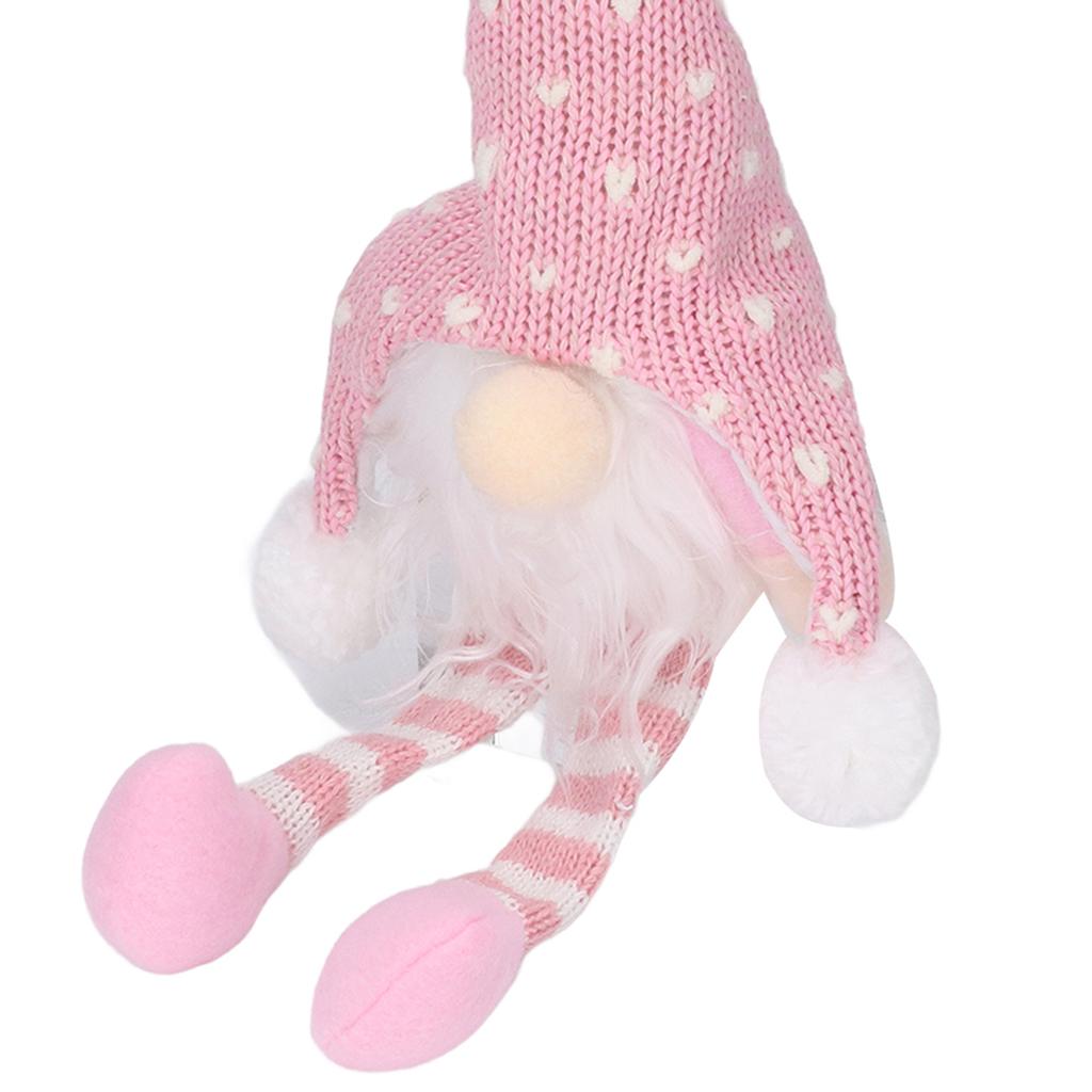 LED Light Christmas Gnome Decoration Xmas Gnome Ornament Christmas Tree Pendant for Home Festival