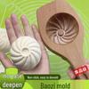 Set di Attrezzi per la Preparazione di Panini Baozi in Legno Massello Youluo