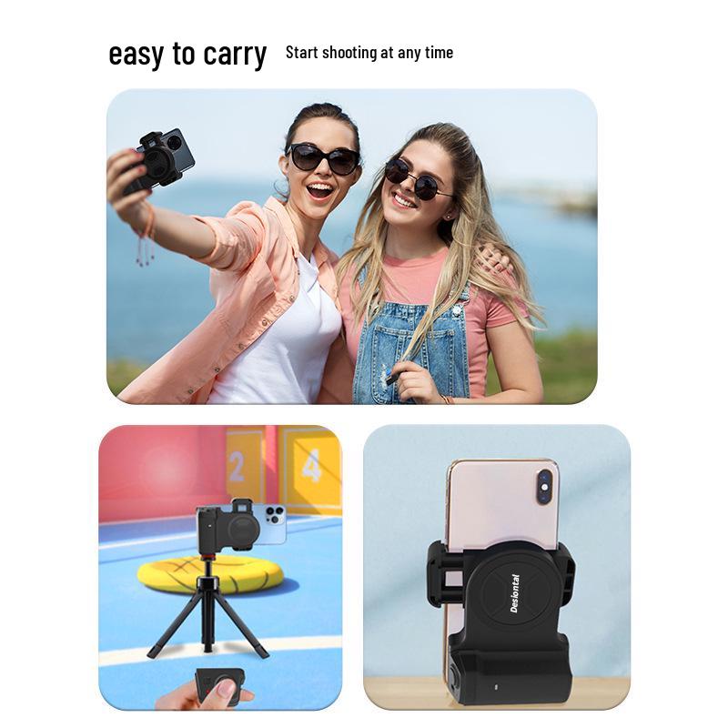 Multi-functional Bluetooth Remote Control Phone Stabilizer & Tripod for Vlogging