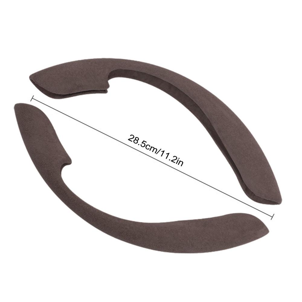 Steering Wheel Cover Set Soft Steering Wheel Cover For Men Women Automotive Steering Cover Anti Slip Winter Steering Wheels