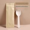 Biodegradable Wheat Straw Disposable Cutlery Set