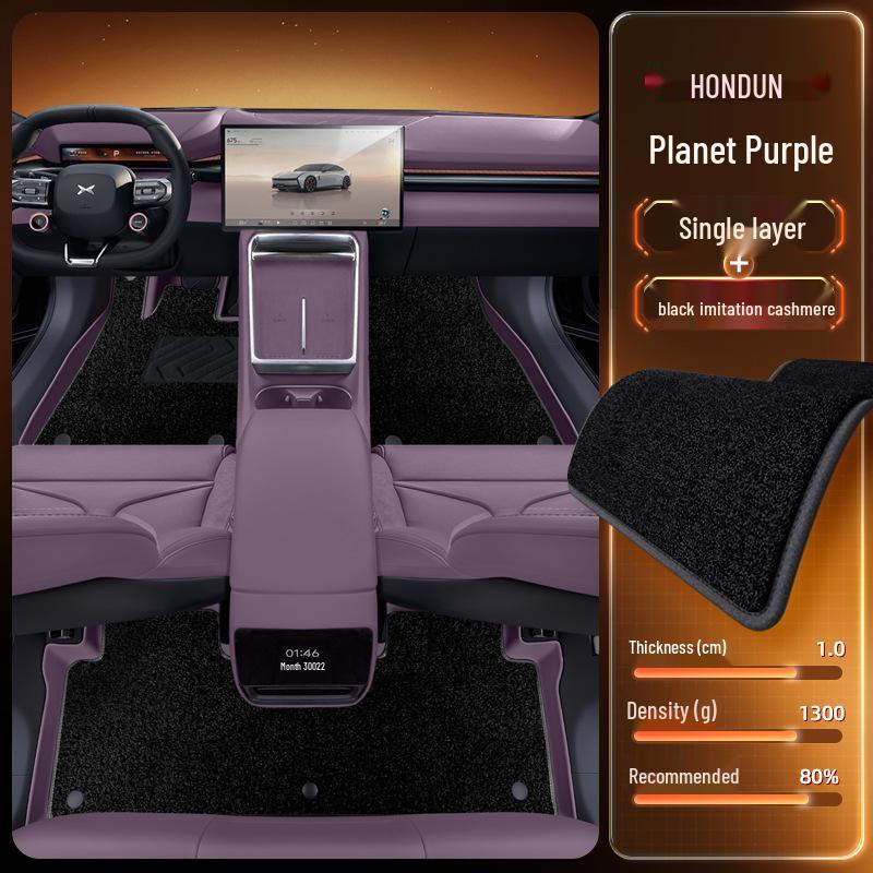XPeng P7 2025 TPE Floor Mats: Complete Car Interior Carpet Set
