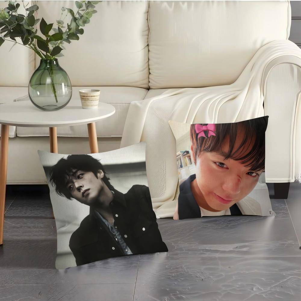 W-Weak H-Hero P-Park J-Jihoon Personalized Pillow Cover Kids Bedroom Wild Party Decor Pillowcase Kid Birthday Shower Gift