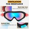 Kids Motorcycle Goggles - 2-Pack Dirt Bike Off-Road Racing Goggles For Boys & Girls
