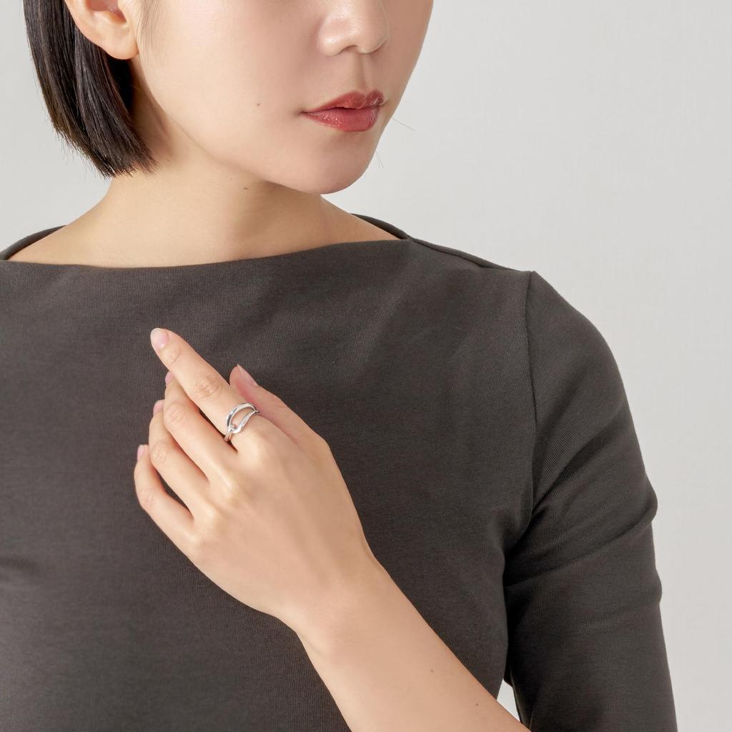 Kuma Ring KMSR008513SI [Official] [Vendome Aoyama] [Kengo + MA,YU]