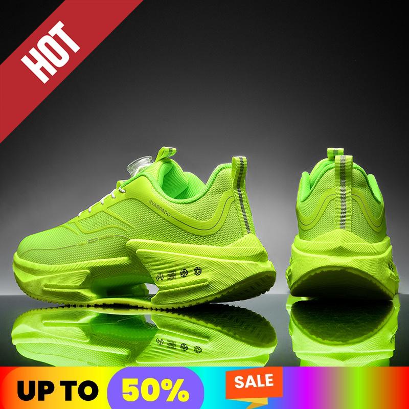Running Sneakers Men Lightweight Breathable Wear-Resistant AirCushion Jogging Shoes Comfy Marathon Athletic Sports Shoes for Man