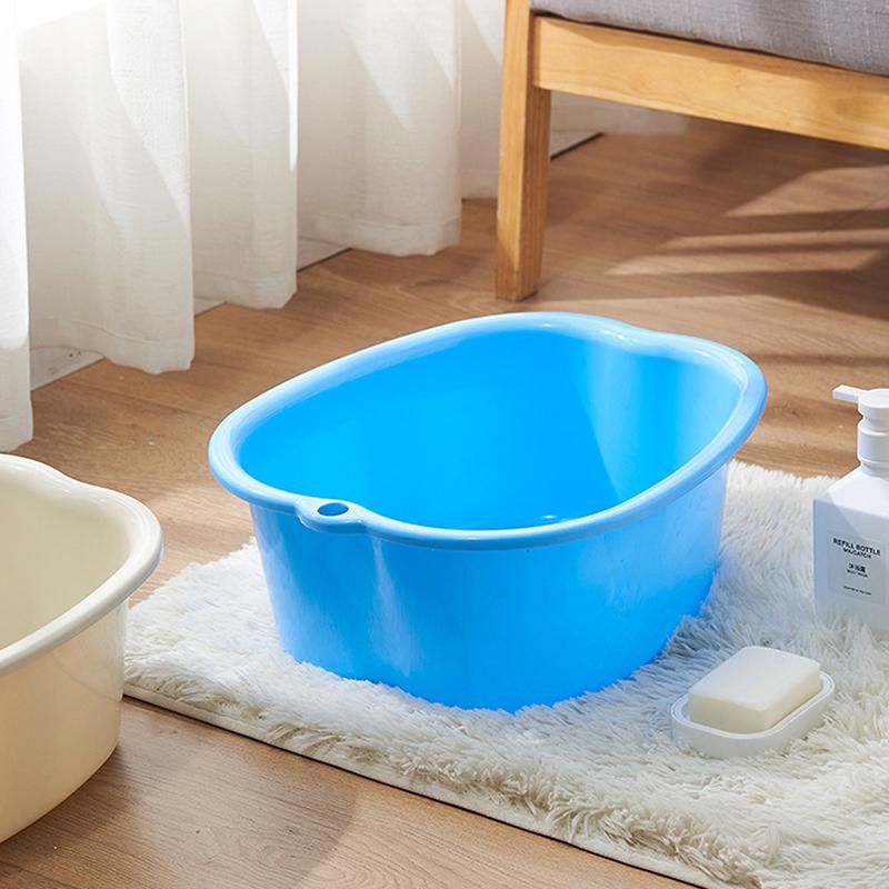 Velká vanička na nohy Silný pevný plast Velká lázeňská vanička na nohy Kbelík Namáčení nohou Detoxikační Pedikúra Masáž