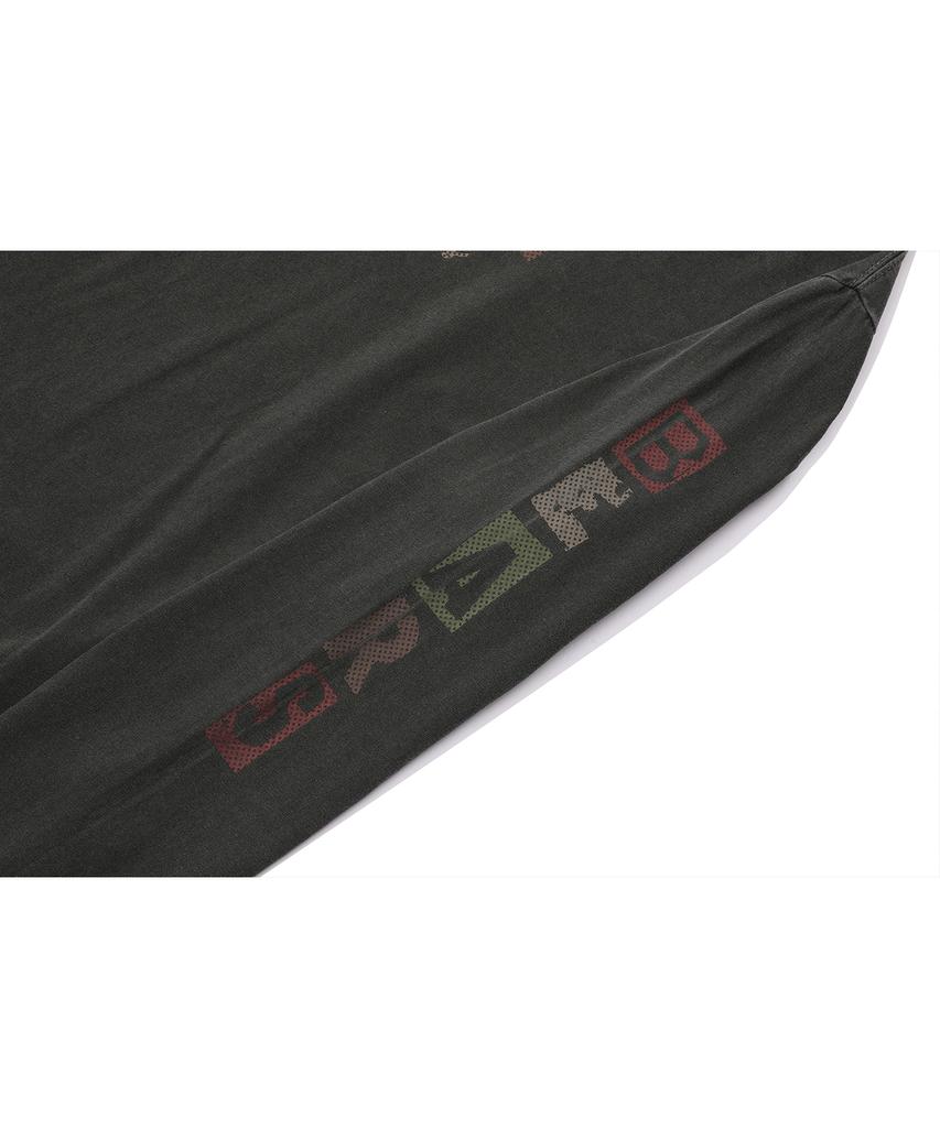 CPGN STUDIO Square Bear Pigment Long Sleeve Smoke Black