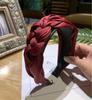 New Fashion DIY Multiple knots Hairbands For Women Ladies High-end Hair Band Wide Side Winter Hair Accessories
