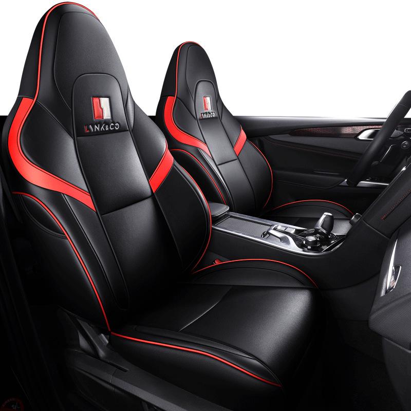 FL Lynk&Co 010203 Car Seat Cover – Custom Sports Leather, Full Coverage, Four Seasons.