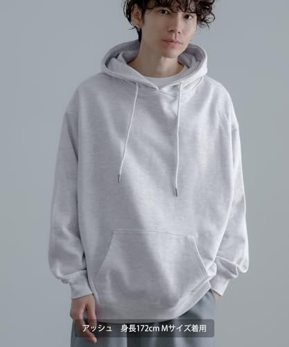 Improves Men's Navy Pullover Hoodie, Solid Fleece Lining, SIDE23-089