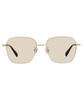 Zoff Suncut UV Cut Sunglasses UV Unisex for Men and Women Glasses/100% Wellington-Style (Gold, ZA252G05_56E1) Protection, Stylish, [5417-145]