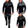 Mens Slim Hoodie Camouflage Sweatshirt Coat Jacket Outwear Tops Trousers Pants With Premium Quality Fabric And Timeless Style