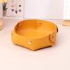 Desktop-Speicherfach PVC-Schlüssel Kosmetik Schmuck Box Home Veranda Schutt Dekoration Tablett Abnehmbare kleine Objekte Organizer