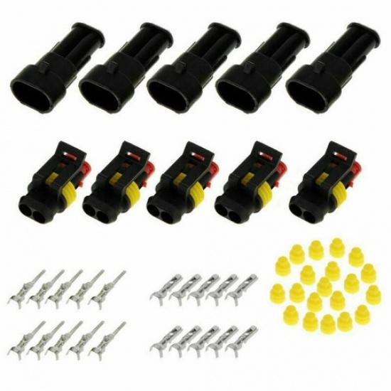 Boat Motorcycle ATV Electrical Wire Connector Terminal Plug 4/3/2 Pin IP68 15KIT