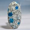 K2 Azurite 2.8x5.5mm Natural Cabochon Fine Loose 86.6Cts. Z2w40