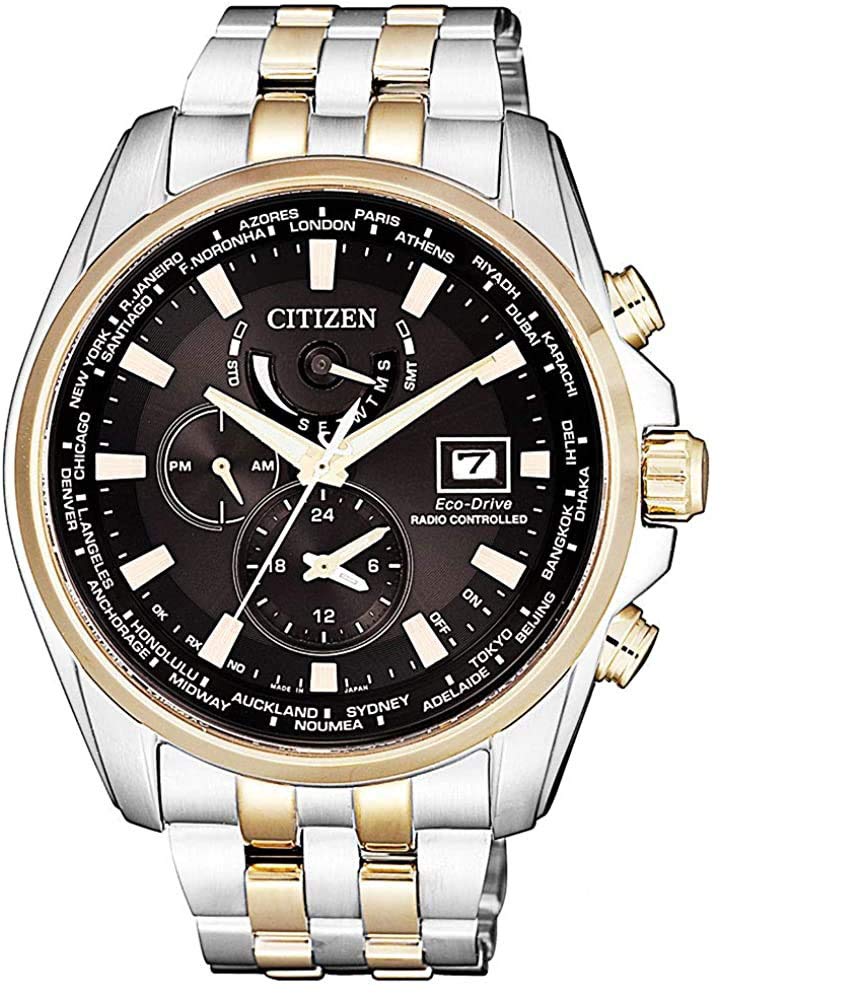 

CITIZEN Eco Drive Сонячний радіогодинник із сапфіровим склом, зроблено в Японії, тканина з мікрофібри 13 x 13 см у комплекті [Набір продукту] [Citizen] AT9038-53E & [Повторне імпортування]