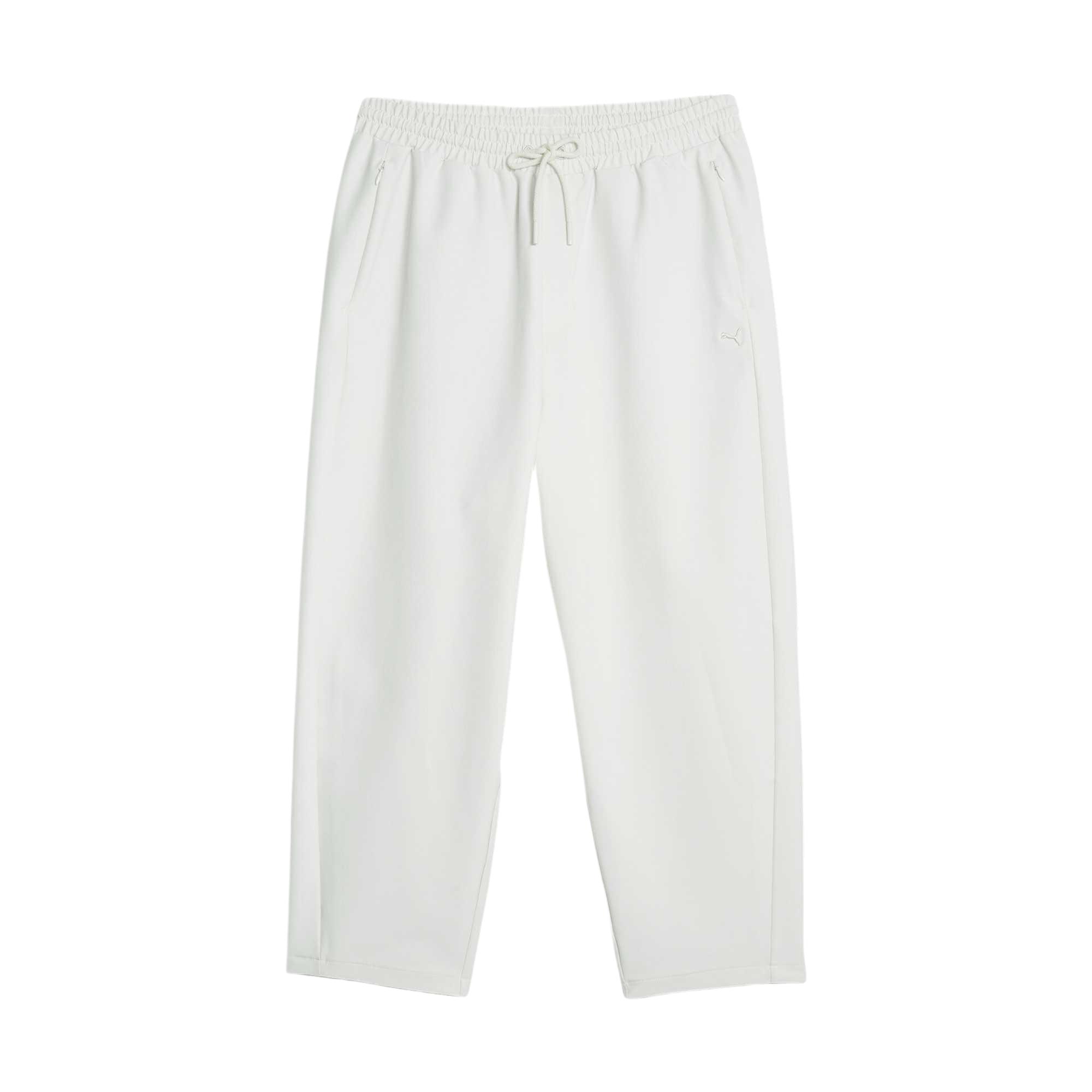 

Puma Yonapants Soft Comfortable Breathable Mid Waist Drawstring Knitted Sports Pants Women pants Dark-Gray 620833-17 S