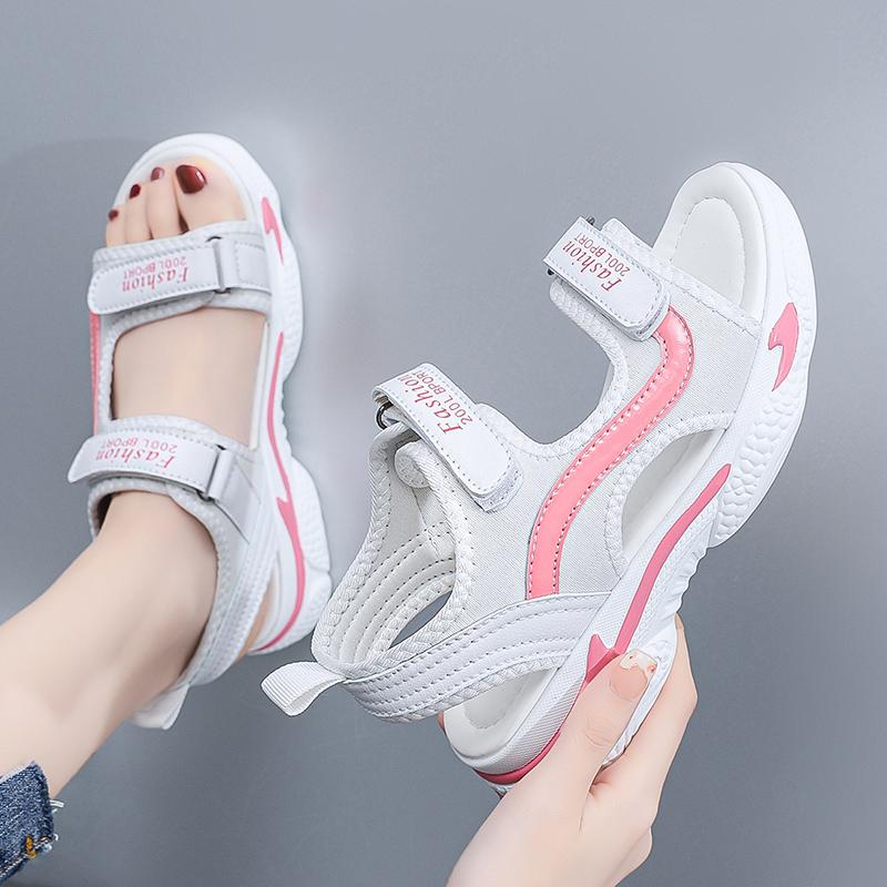 Letní dívčí lehké venkovní ležérní sandály Dámské plážové boty Pantofle pro dívky