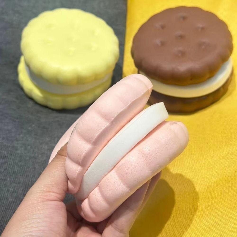 Creative Big Cookie Squeeze Soft Slow Rising Feature Slow Rising Stress Relief Stress Relief Adhd Support