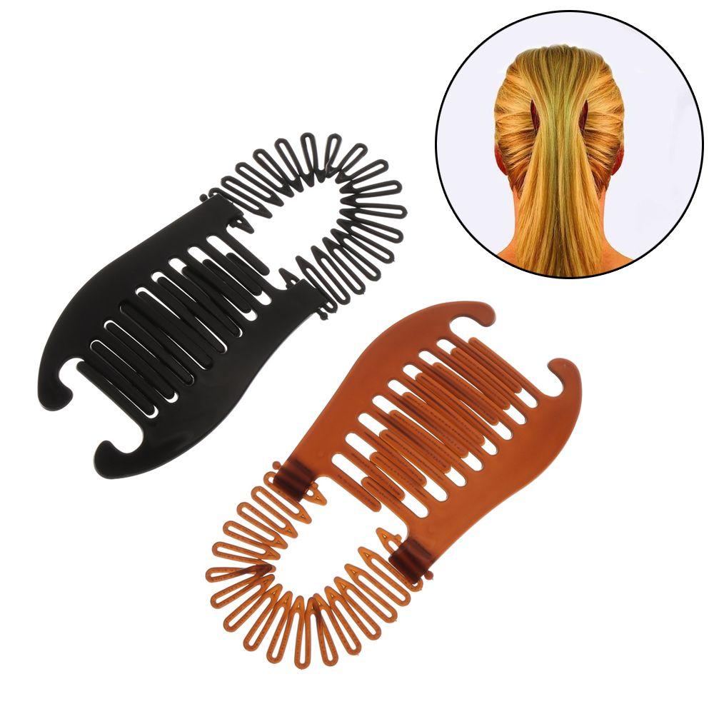 Women Hair Accessories Headwear Scorpion Type Banana Clip Hair Braider Ponytail Rubber Bands