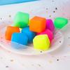 5/15/30PCS 3cm Rainbow Tofu Stress Balls Sensory Toys Decompression Slow Rebound Stress Relief Fidget Toys for Kids Adult Gifts