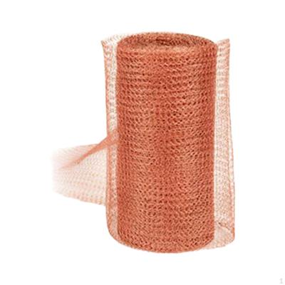 Copper Wire Mesh,Knitted Mesh Roll,Sturdy Flexible Portable Screen,Woven Screen for