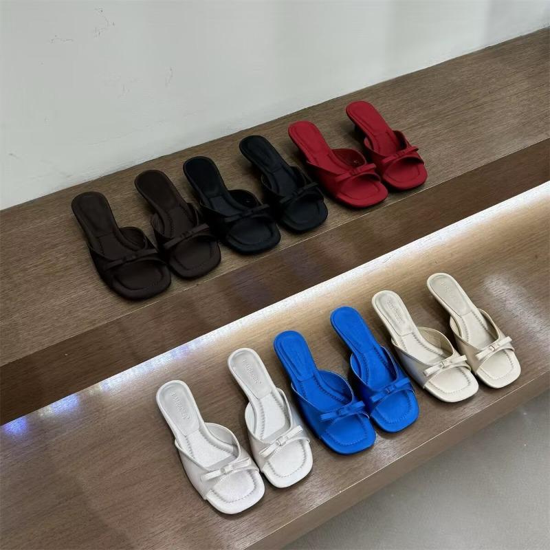 Neuer Stil Gummi Flip Flops Schuhe Dünne Absätze Damen Hausschuhe Absatz Pantoletten Pantoletten Spitz Zehenbereich Niedrig Hawaiianisch Hoch Weich Sommer Rom