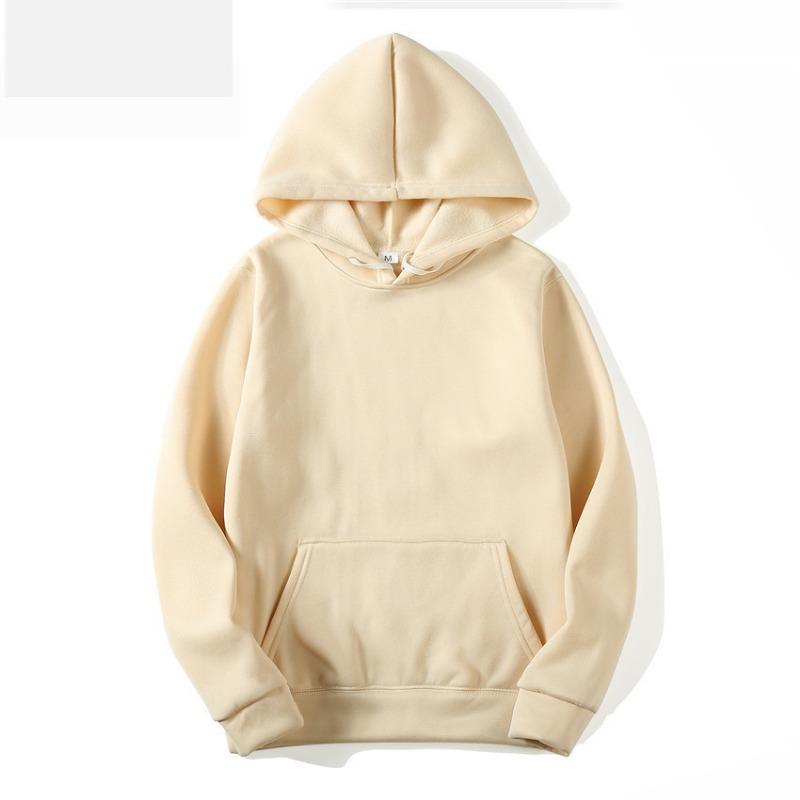 Thick Solid Color Hoodie For Men Women Casual Class Sweatshirt
