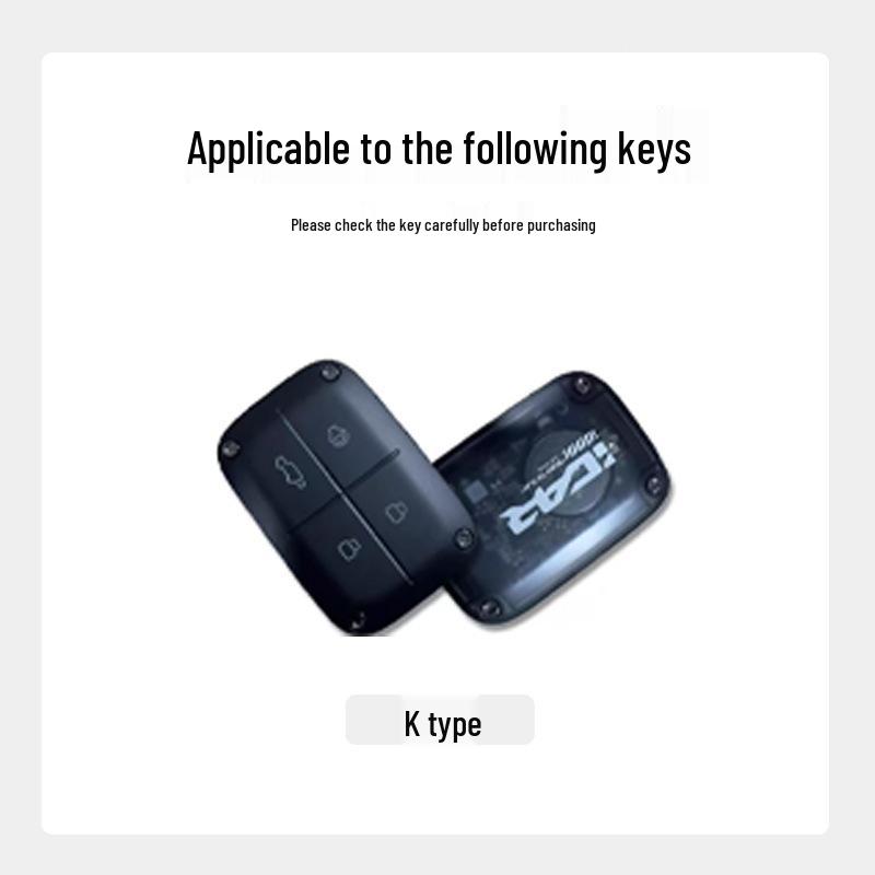 Metal Leather Protective Key Case for Chery iCAR V23 Smart Bluetooth Remote Control